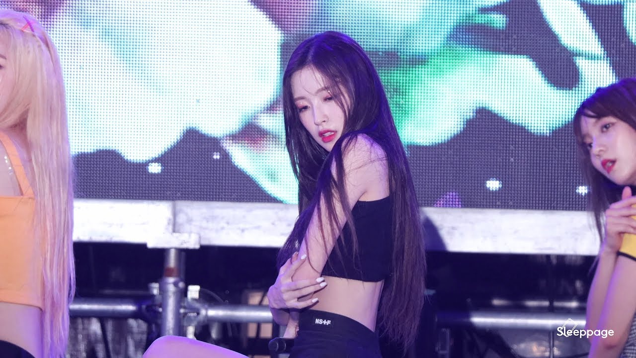 [4K] 190727  오마이걸 OH MY GIRL 비밀정원 SECRET GARDEN 아린 ARIN @ 봉화은어축제 By Sleeppage