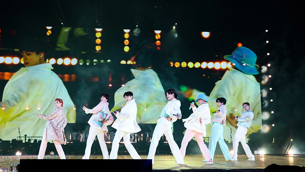 BTS Permission to Dance on Stage Tour photos