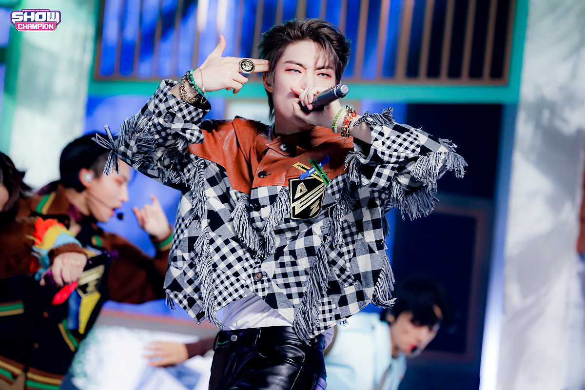 ATEEZ on Show Champion
