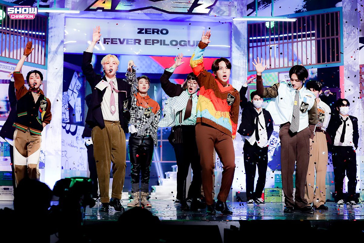 ATEEZ on Show Champion
