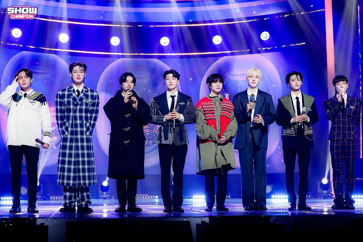 ATEEZ on Show Champion