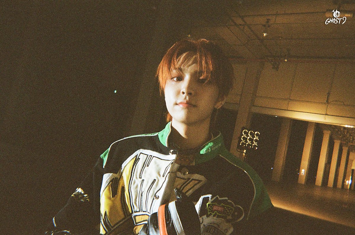 GHOST9 'NOW : Who are we facing?' behind photos