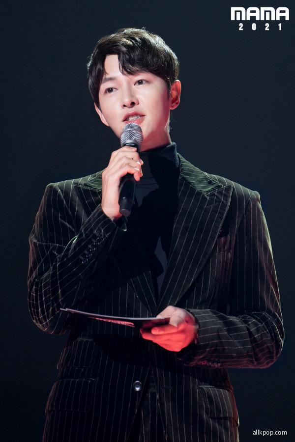 Song Joong Ki at MAMA 2021