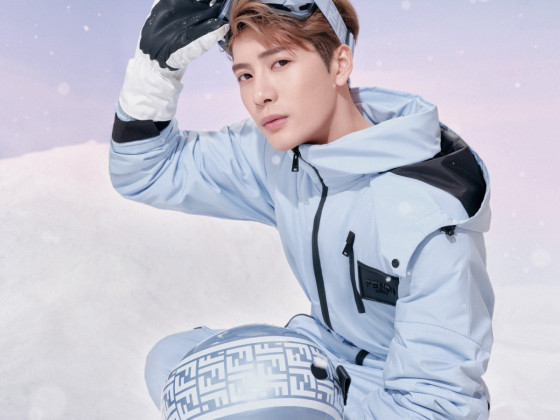 Jackson Wang x Fendi winter sports capsule x Modern Weekly cover