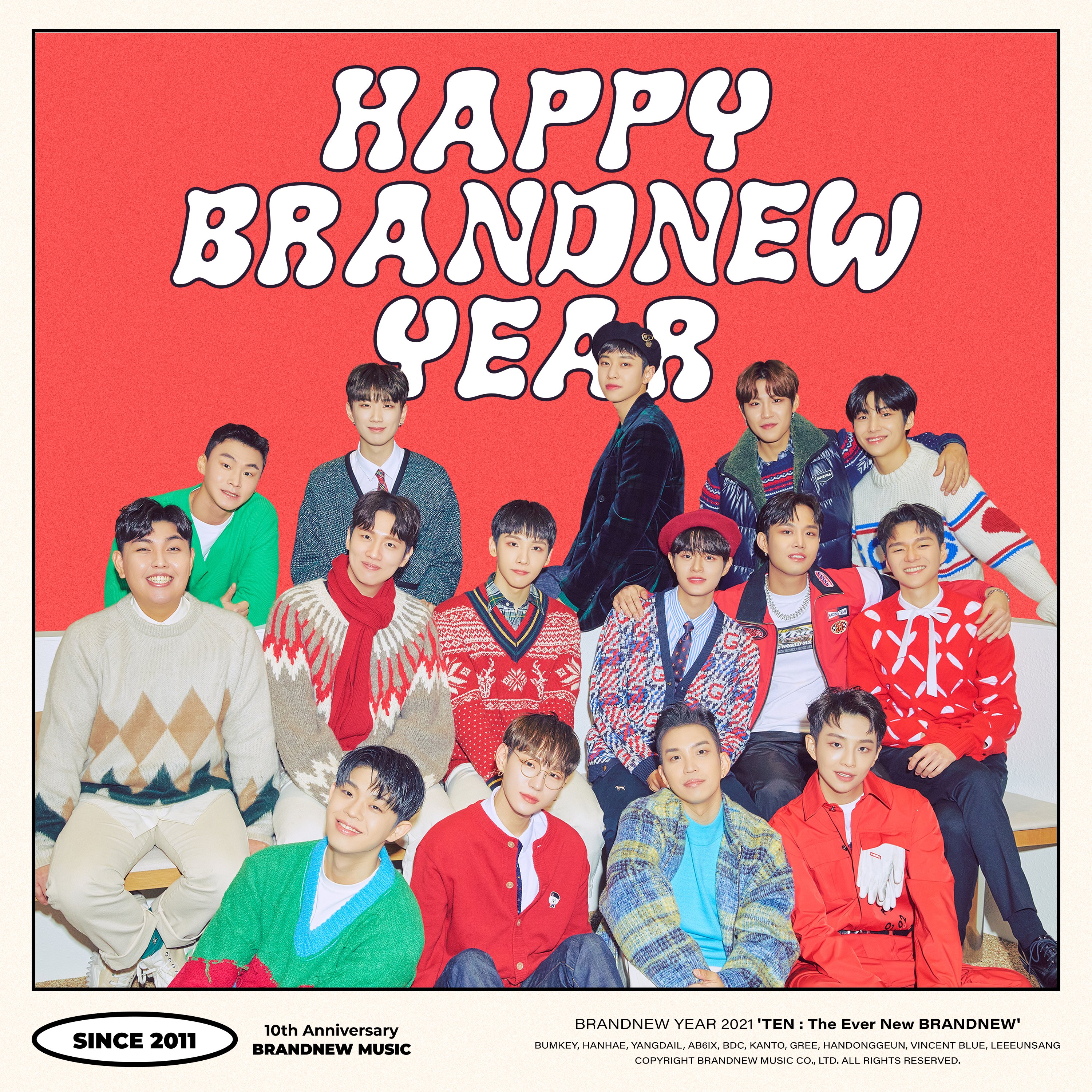 BRANDNEW Music 'Happy Brandnew Year' 2021