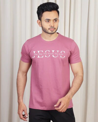 Printed Pink T-shirt