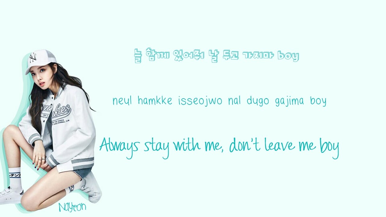 TWICE - Only You Lyrics (Only 너) Han|Rom|Eng Color Coded