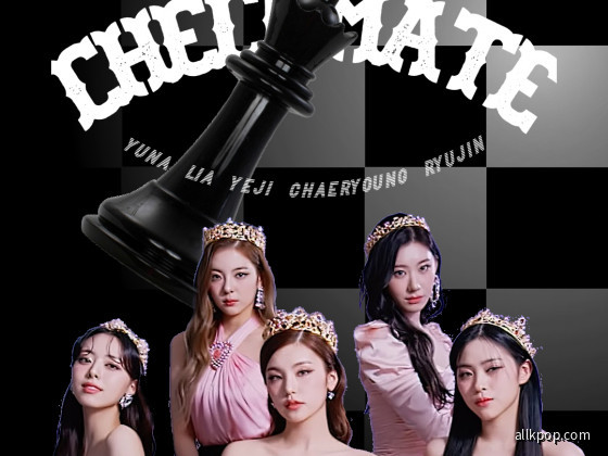 Fanmade Itzy Checkmate Album cover