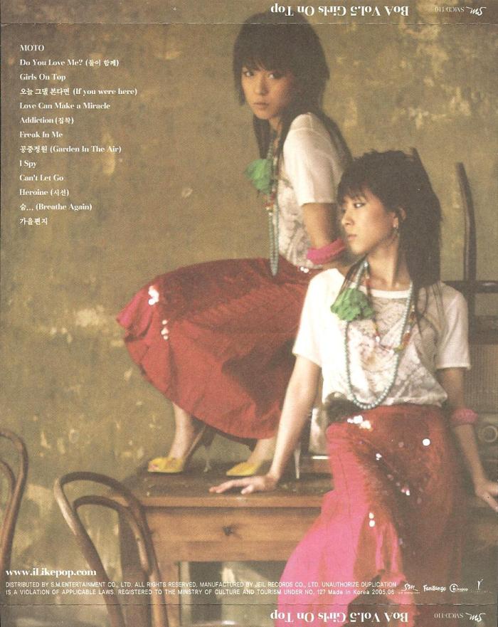 BoA - Girls on Top Scans