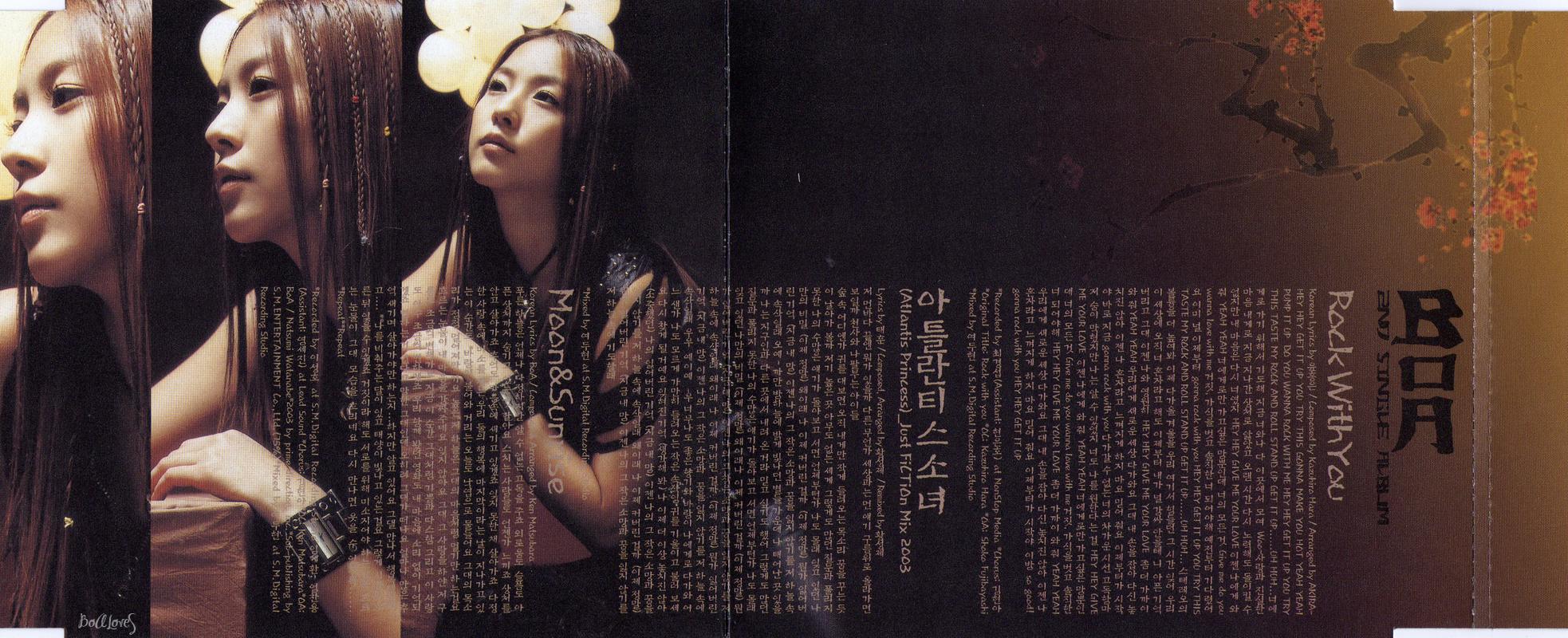 BoA - Rock With You Japanese Scans
