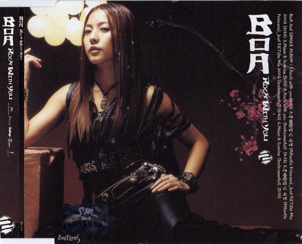BoA - Rock With You Japanese Scans