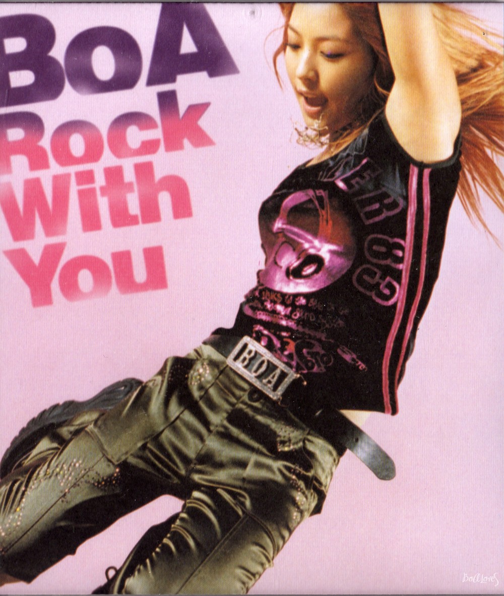 BoA - Rock With You Korean Single Scan