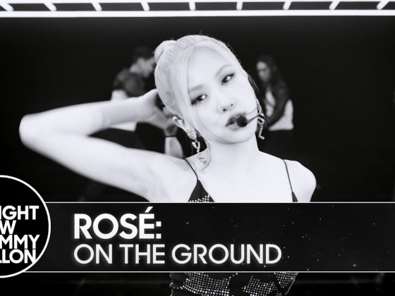 ROSÉ: On The Ground | The Tonight Show Starring Jimmy Fallon