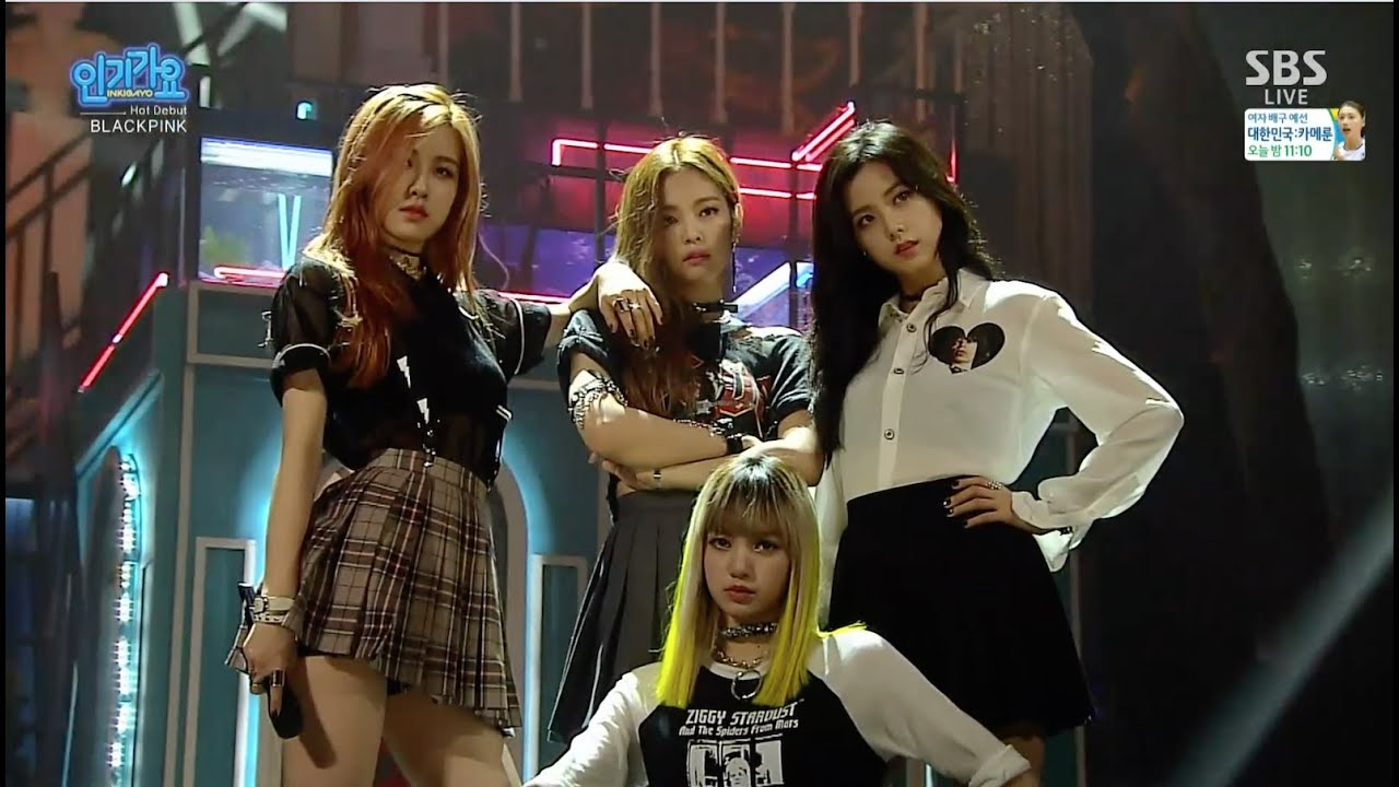 BLACKPINK - '붐바야(BOOMBAYAH)' 0814 SBS Inkigayo