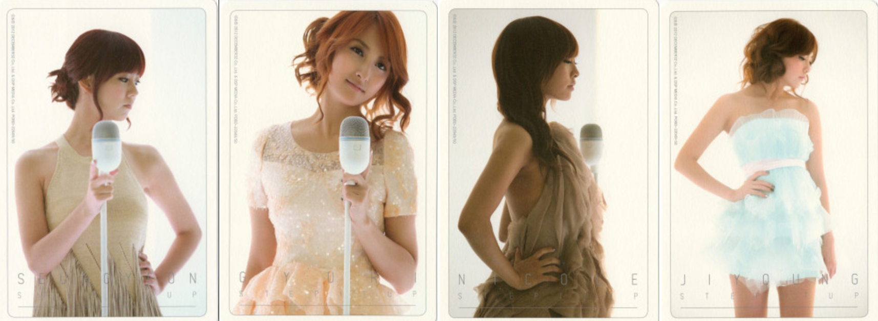 Kara - Step DVD Photocards Scan