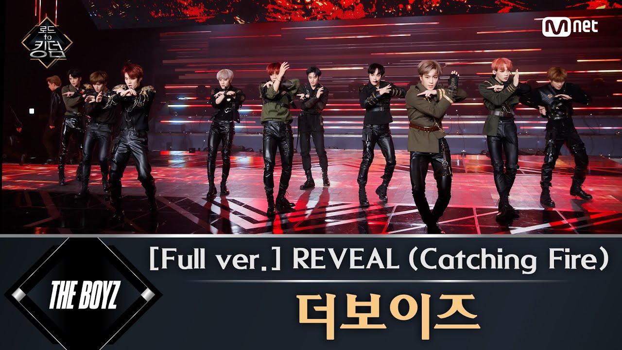 Road to Kingdom [풀버전] ♬ REVEAL (Catching Fire) - 더보이즈 @2차 경연 200521 EP.4