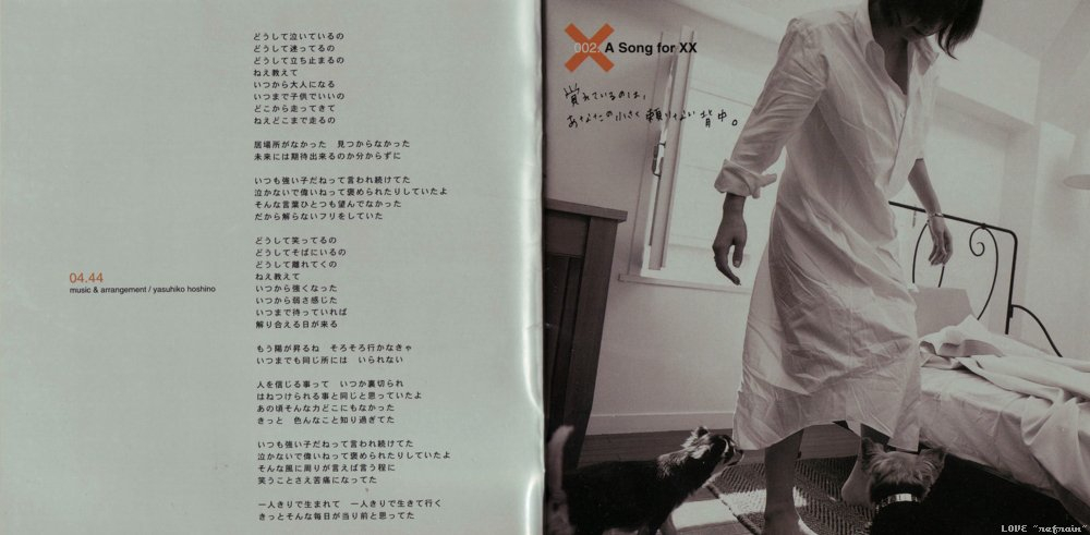 Ayumi Hamasaki - a song for x x packaging