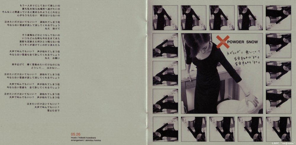 Ayumi Hamasaki - a song for x x packaging