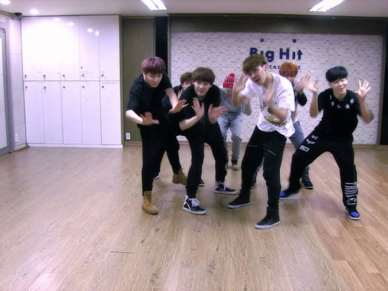 BTS 방탄소년단 '상남자(Boy In Luv)' dance practice