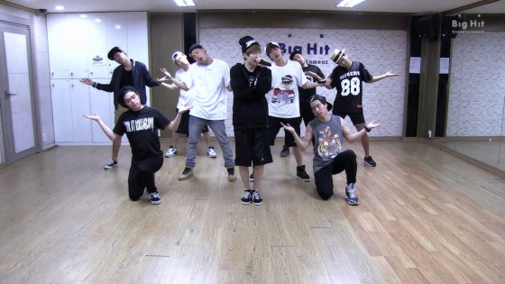 BTS (방탄소년단) '어른아이' dance practice