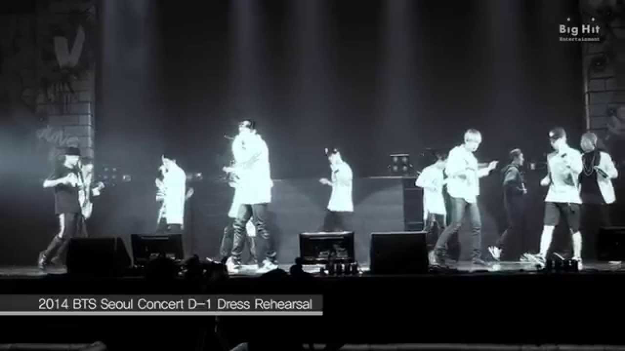 BTS STAGE #TOMORROW @ THE RED BULLET IN SEOUL Dress Rehearsal