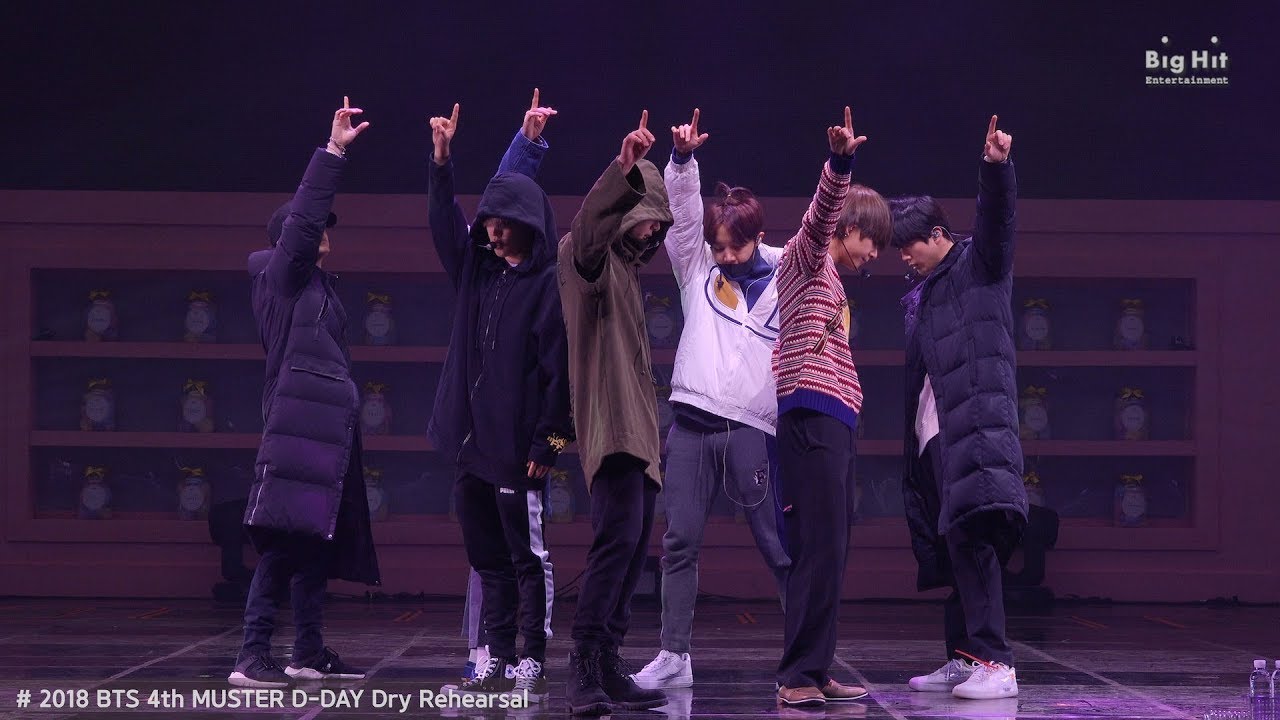 BTS (방탄소년단) Rehearsal Stage CAM 'Best of Me' @ 4TH MUSTER #2018BTSFESTA