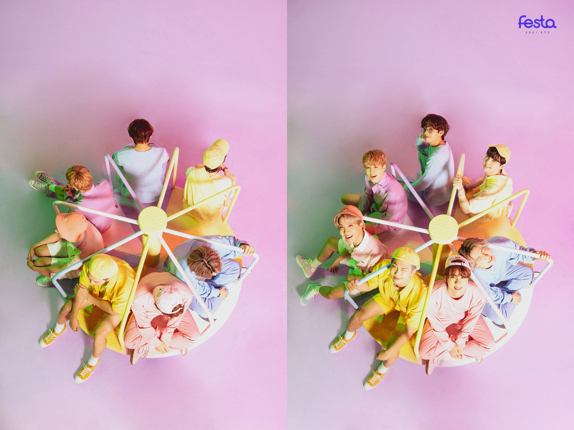 BTS 2021 FESTA Opening Ceremony Family Portrait 1