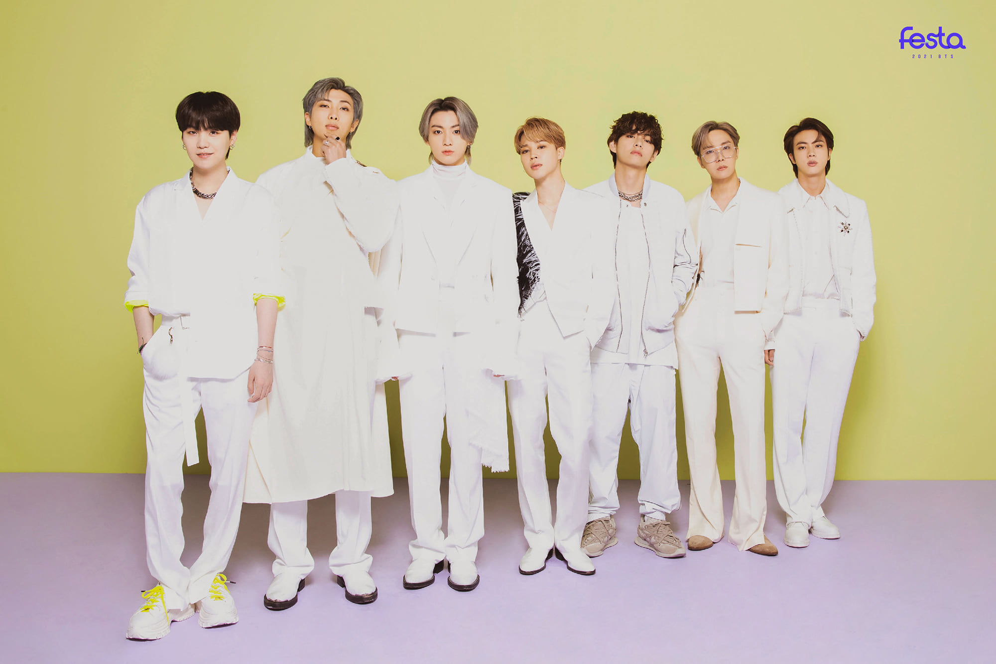 BTS 2021 FESTA Opening Ceremony Family Portrait 1