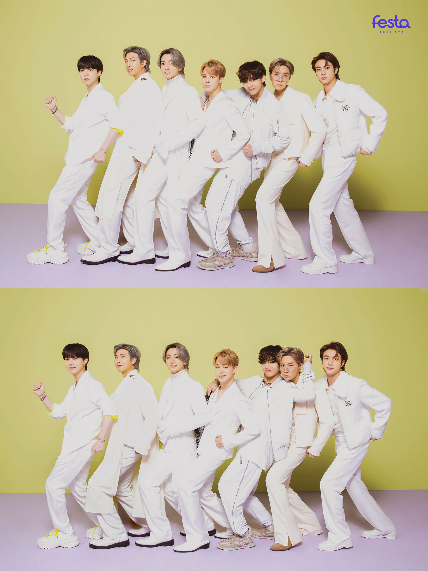 BTS 2021 FESTA Opening Ceremony Family Portrait 1