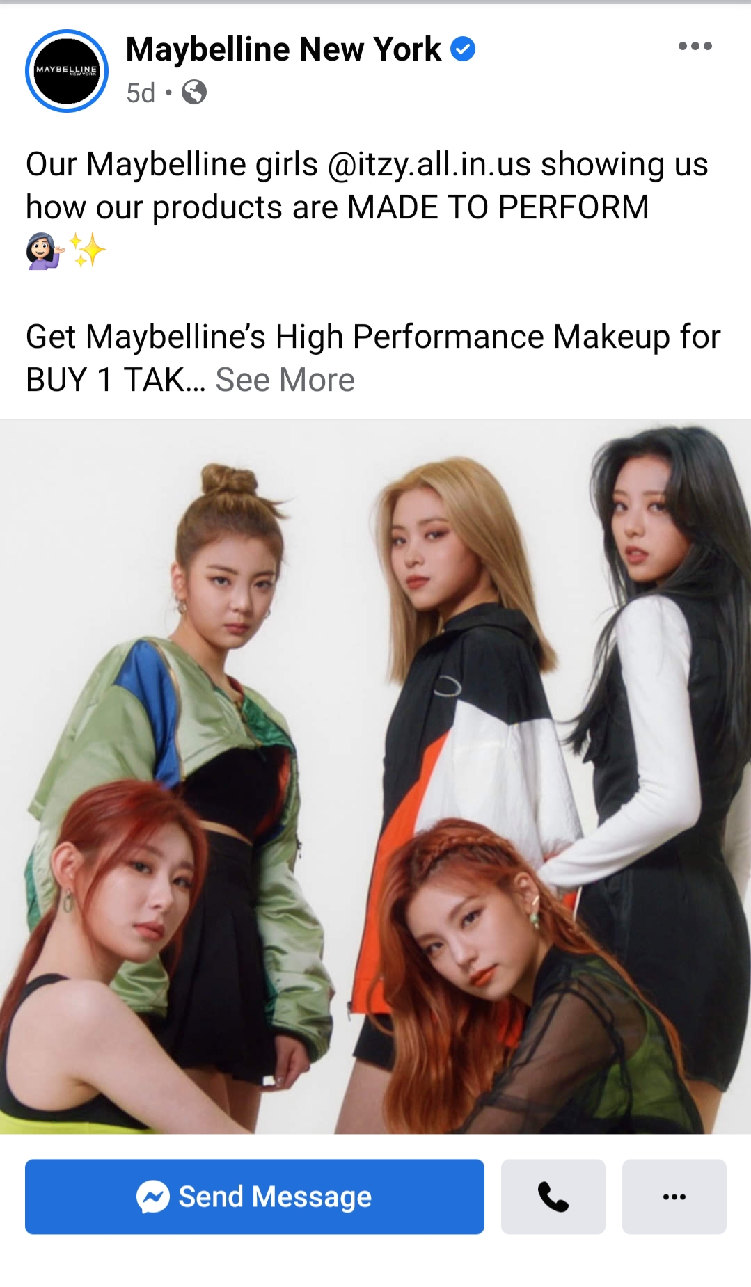 Itzy x Maybelline