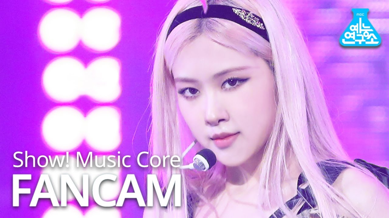 [예능연구소] 블랙핑크 로제 직캠 'Lovesick Girls' (BLACKPINK ROSÉ FanCam) @Show!MusicCore 201017