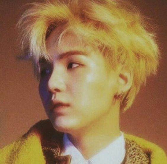 BLONDE YOONGI