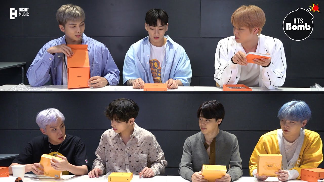 BTS (방탄소년단) [BANGTAN BOMB] -  ‘Butter’ Album Unboxing