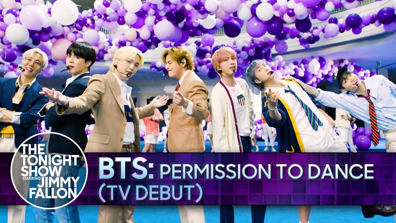 BTS 'Permission to Dance' On The Tonight Show Starring Jimmy Fallon