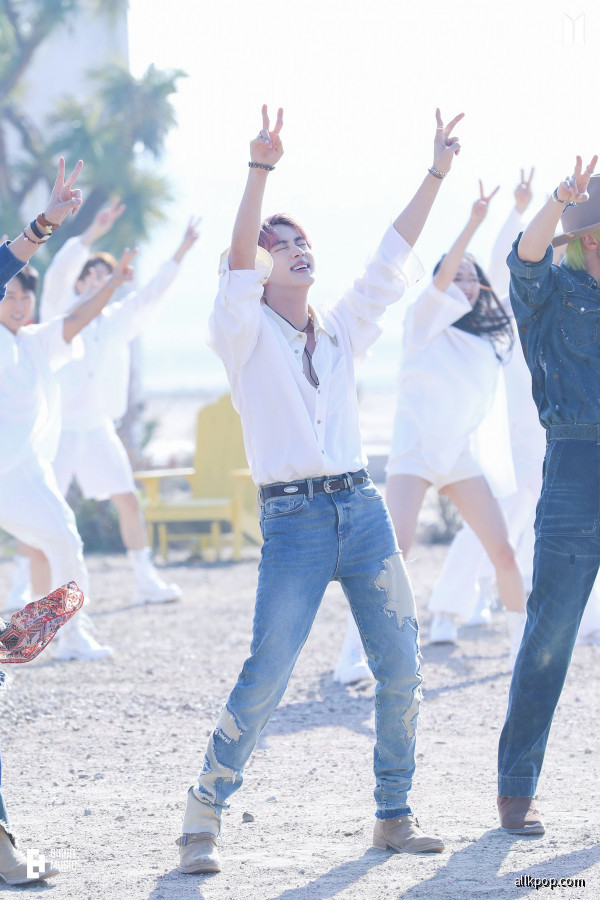 BTS Permission to Dance Photo Sketch - Jin