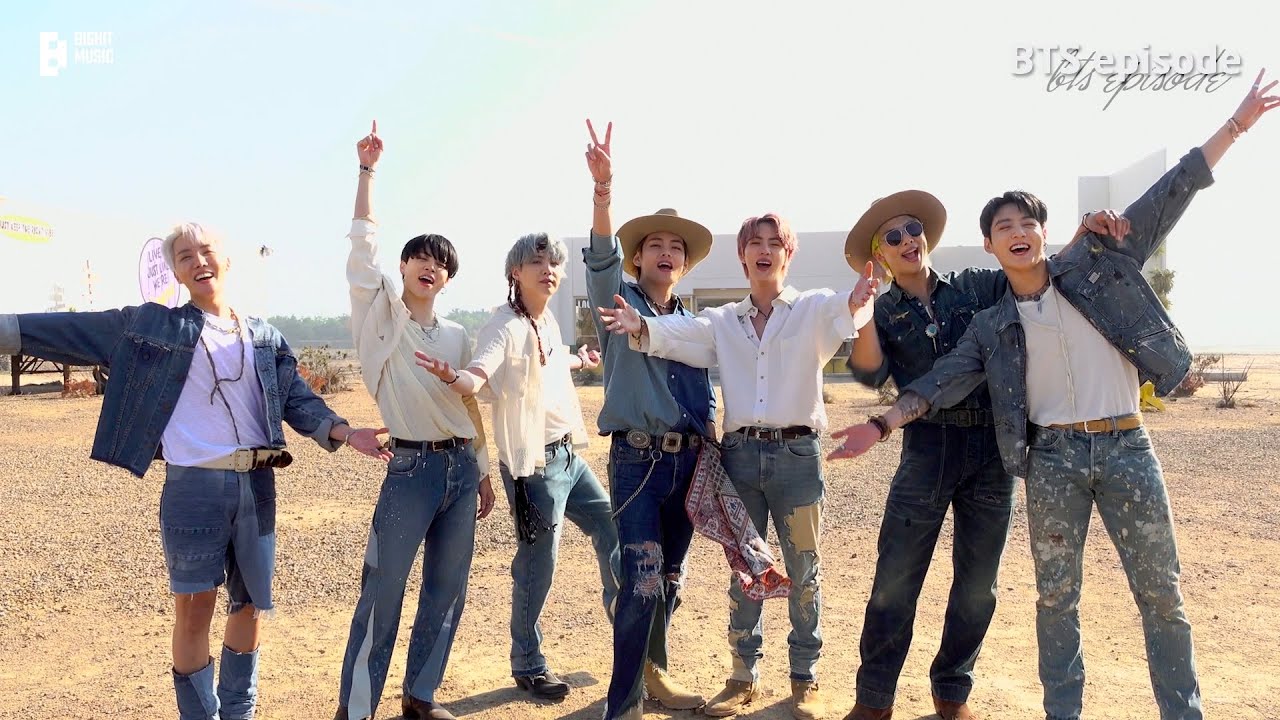 BTS (방탄소년단) 'Permission to Dance' MV Shooting Sketch