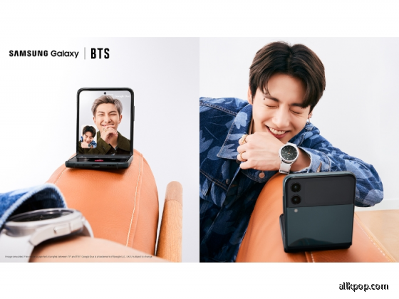 BTS x Samsung Mobile Galaxy Press