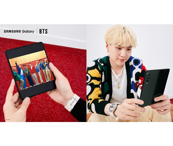 BTS x Samsung Mobile Galaxy Press