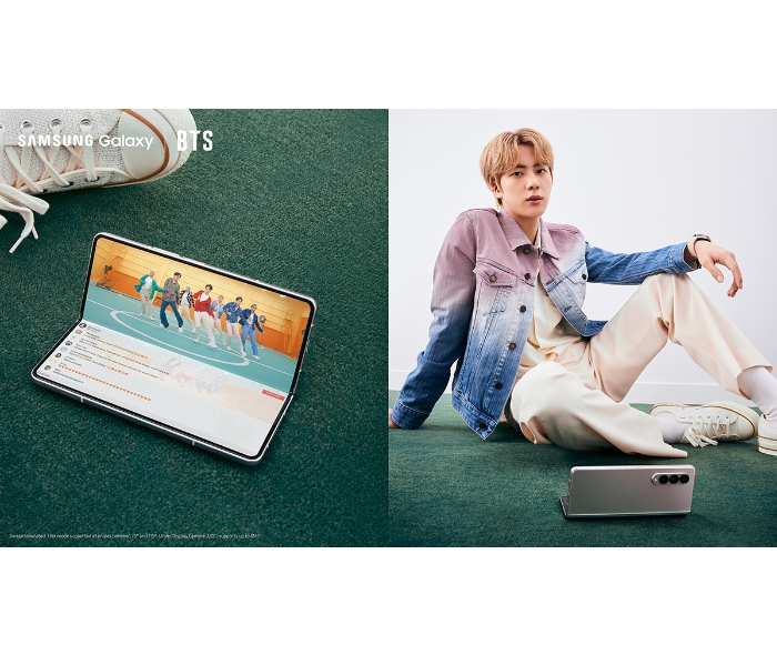 BTS x Samsung Mobile Galaxy Press