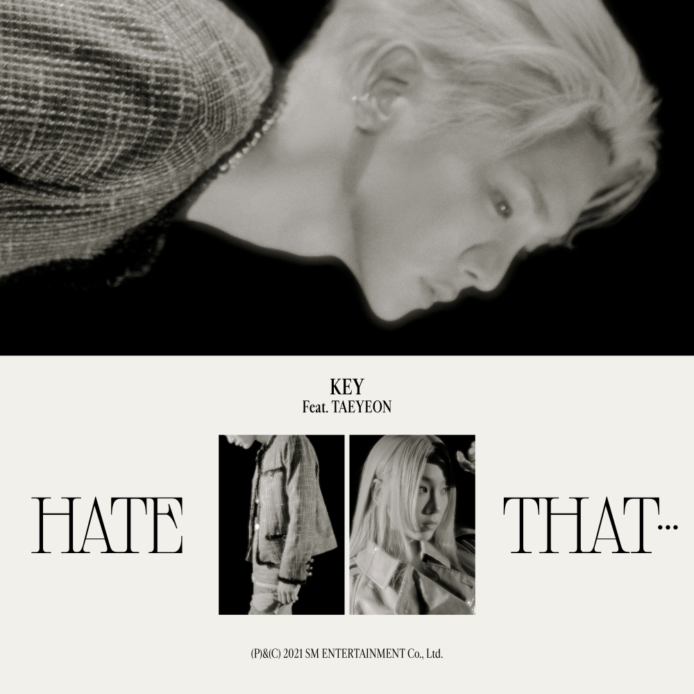 Key's teasers with Taeyeon for his pre-release single 'Hate That...'