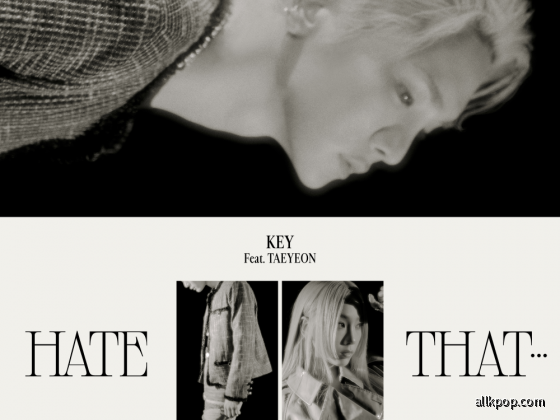 Key's teasers with Taeyeon for his pre-release single 'Hate That...'