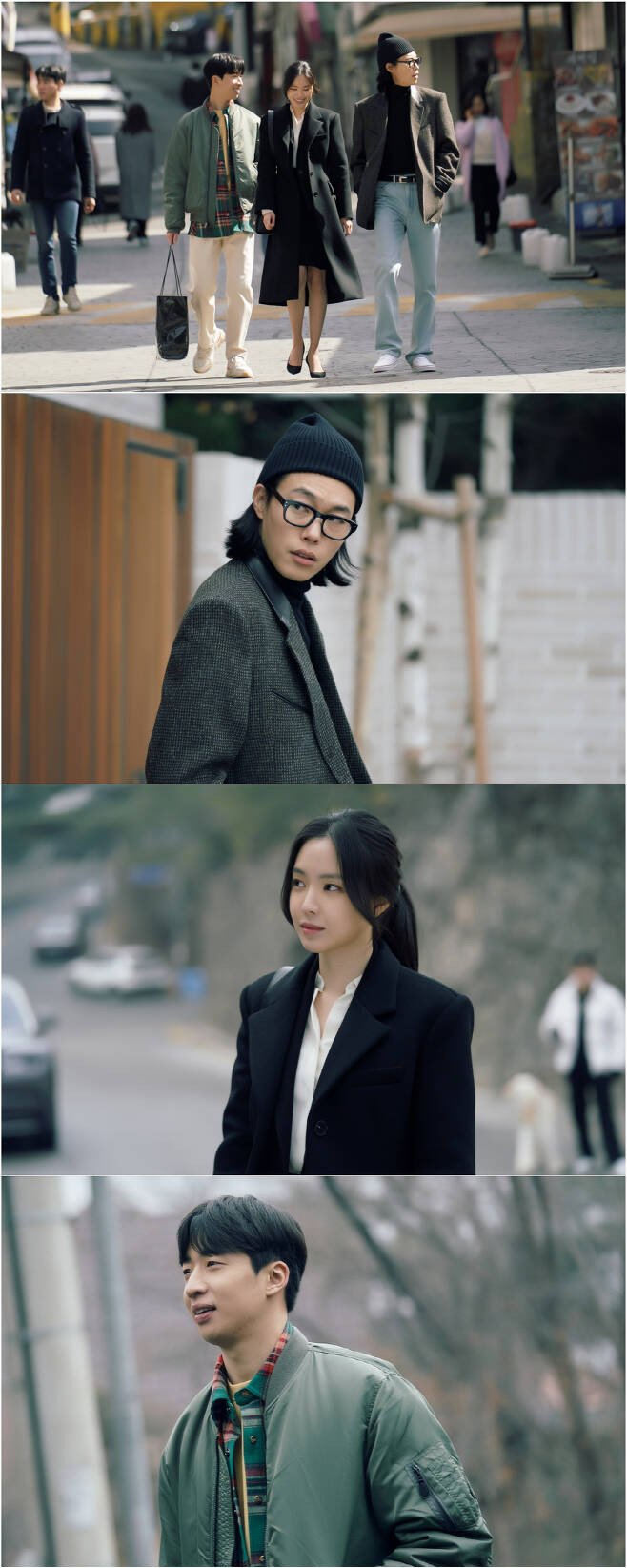 Ryu Joon Yeol, Na-Eun & Yoo Soo Bin go on a walk together in still cuts for upcoming drama 'Lost'