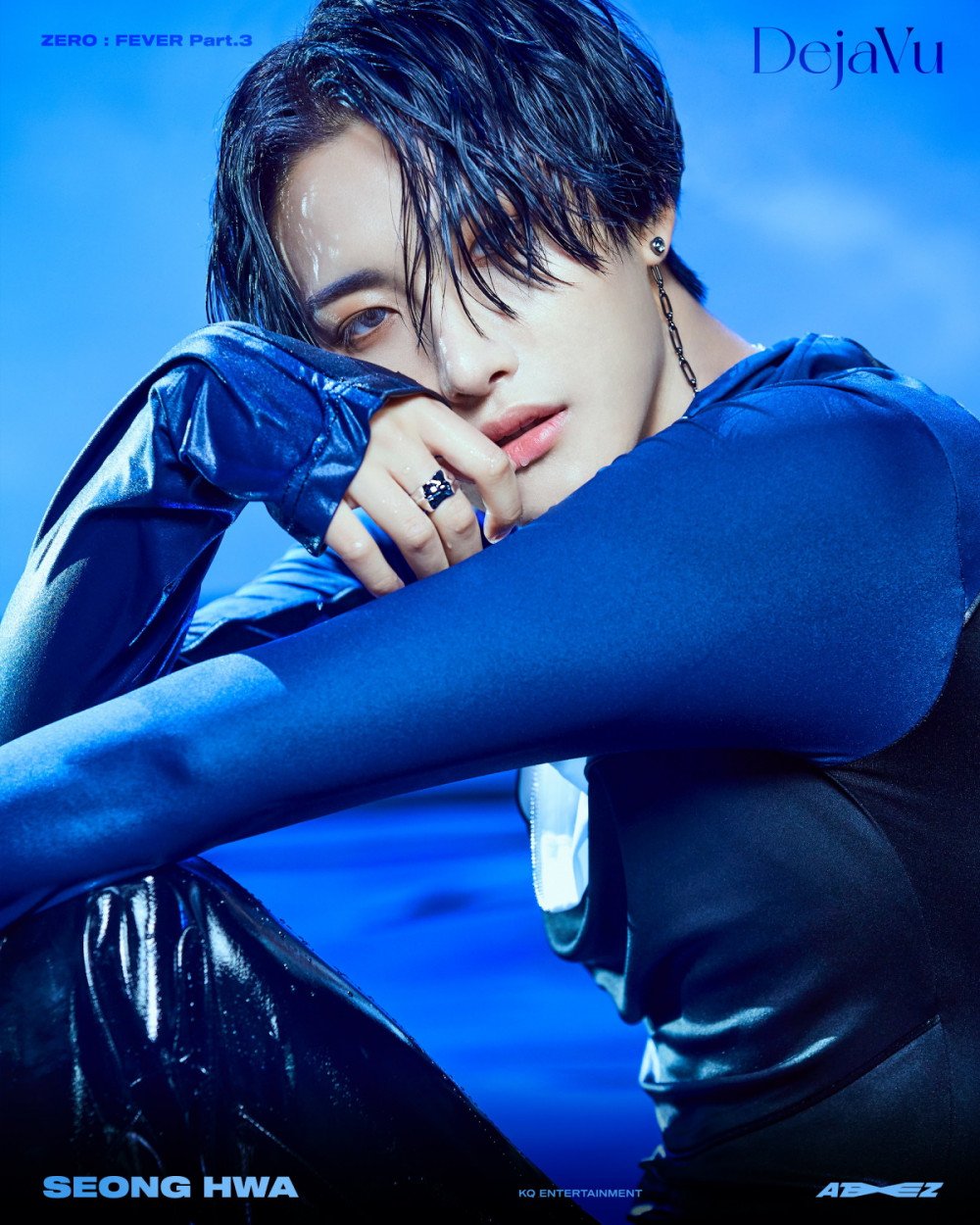 ATEEZ's Hongjoong & Seonghwa 'DejaVu' version teaser photos