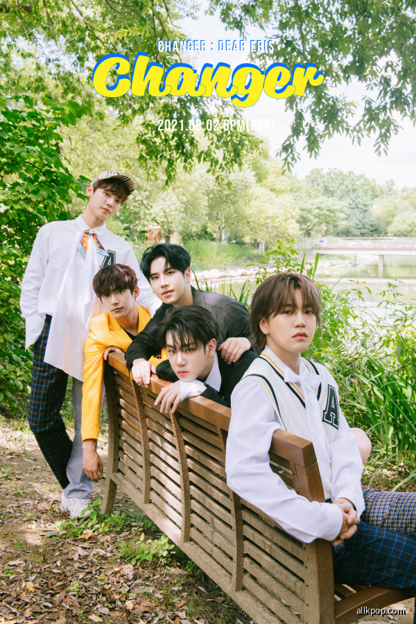 A.C.E group concept photos for upcoming repackage album 'Changer : Eris'