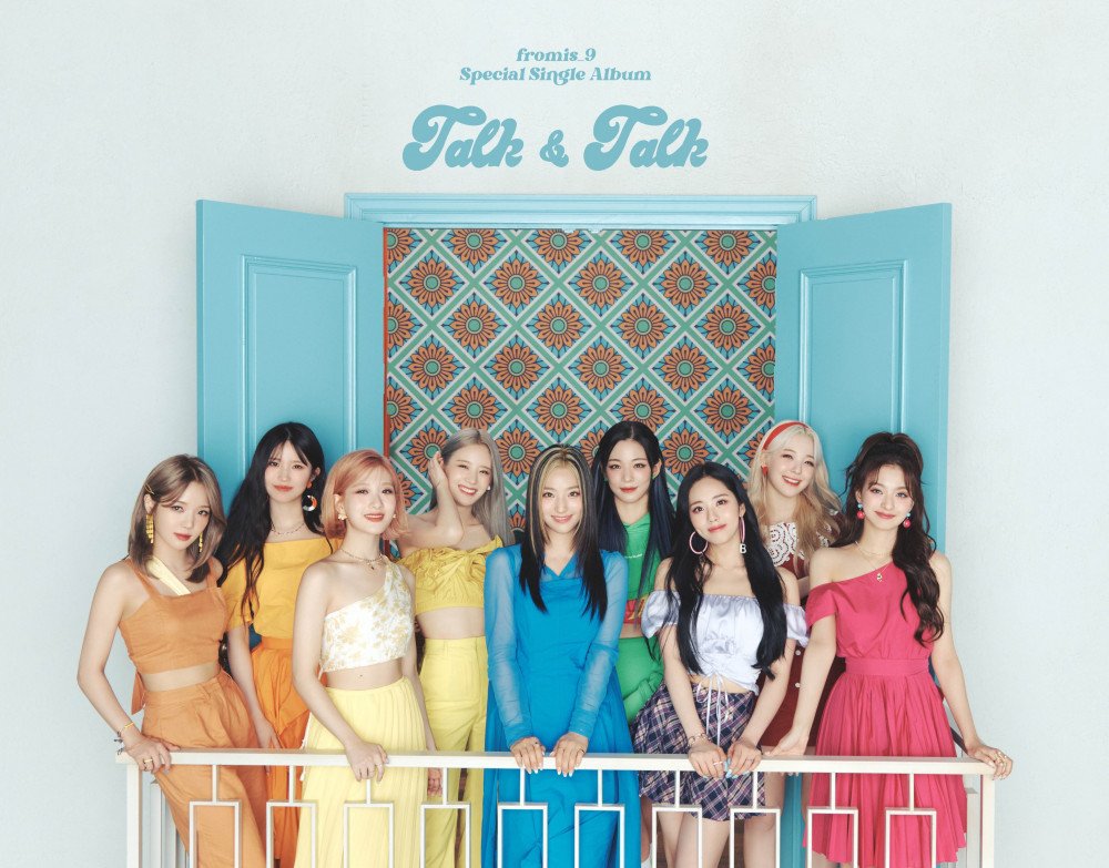 fromis_9 teaser photos for special single album 'Talk & Talk'