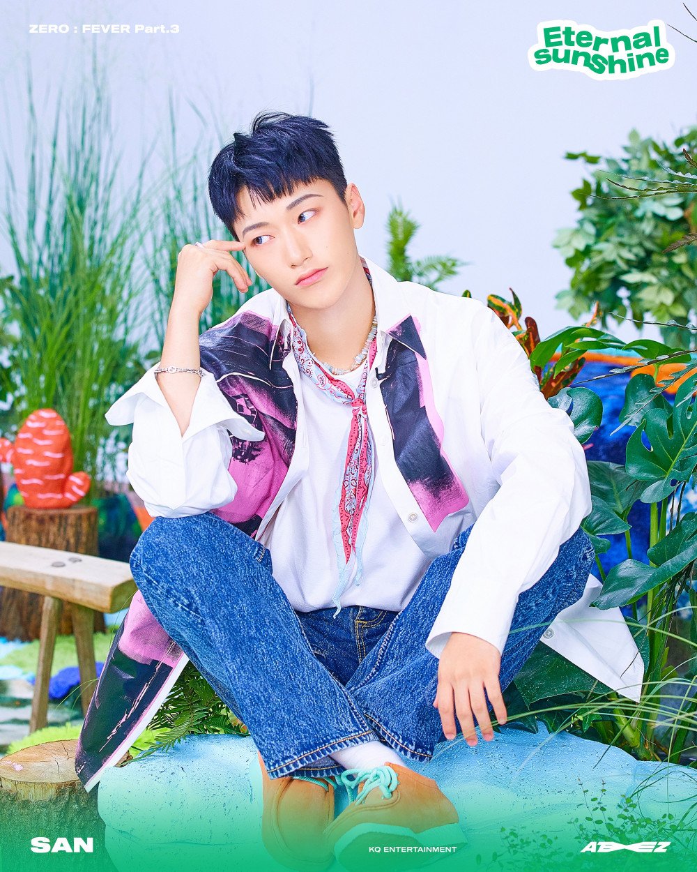 ATEEZ 'Eternal Sunshine' teaser images of San & Mingi