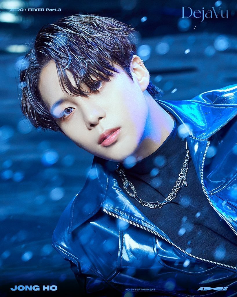 ATEEZ's Wooyoung and Jongho individual 'Deja Vu' concept images