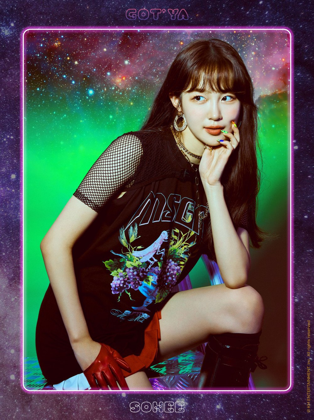 ICHILLIN' teaser images of Sohee & Joonie