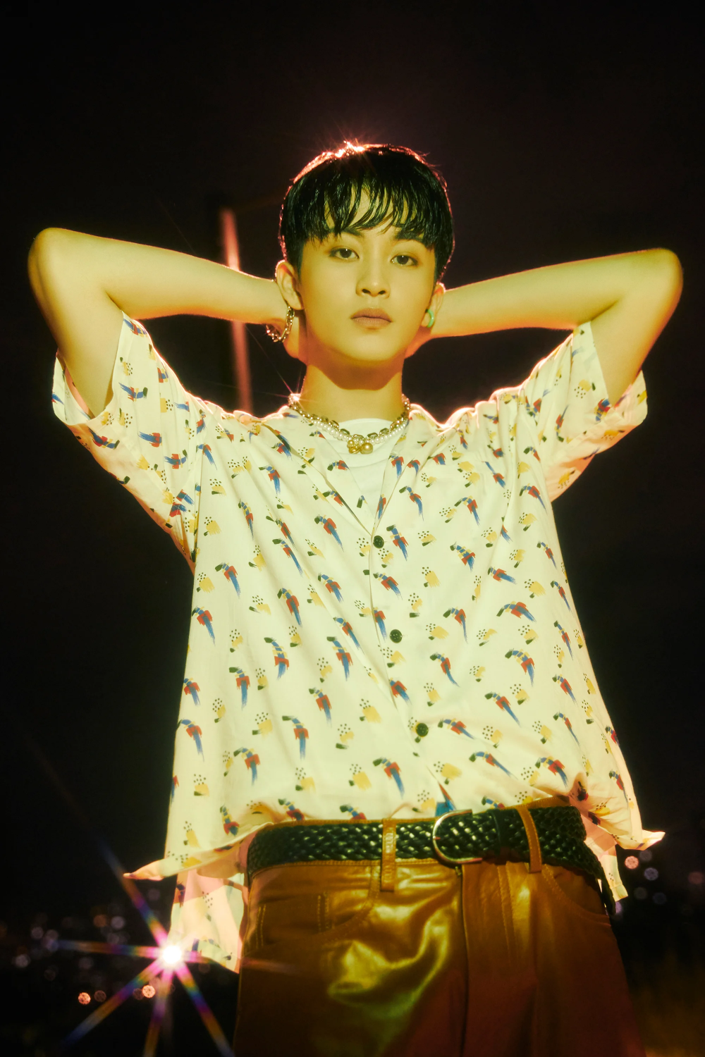 NCT 127's Mark, Haechan, and Johnny teaser images for 'Sticker'