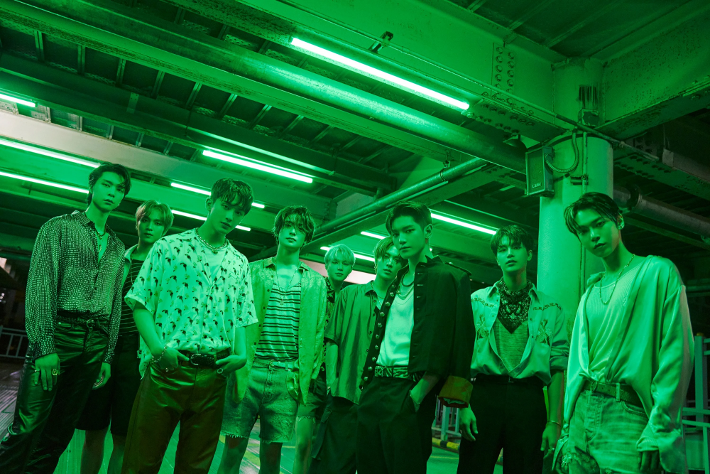 NCT 127 teaser images for 'Sticker'